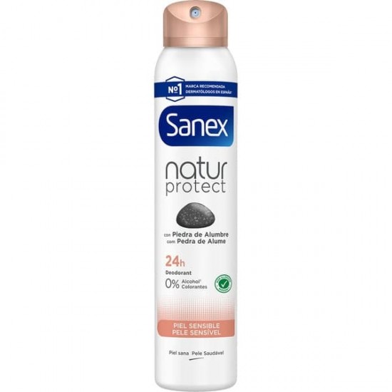Desodorante Sanex Natur Protect Piel Sensible 200ml 0