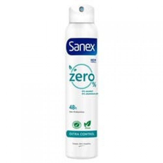 Desodorante Sanex Zero Extra Control Spray 200Ml 0