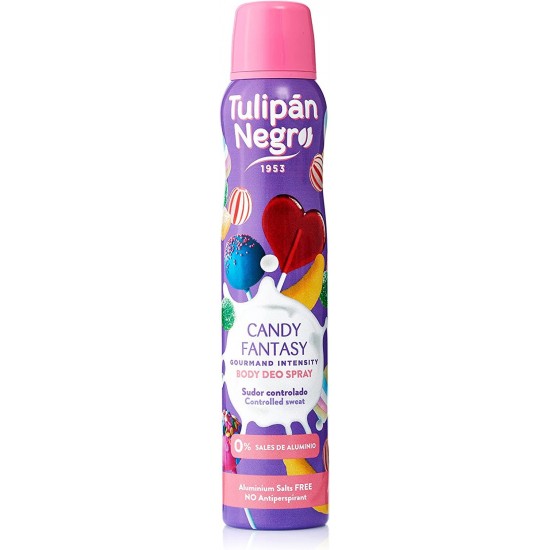 Desodorante Tulipan Negro Candy Fantasy Spray 200Ml 0