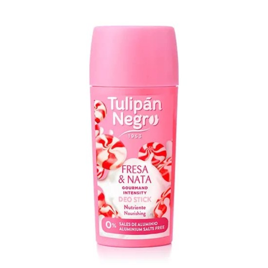 Desodorante Tulipan Negro Fresa Y Nata Stick 60 Ml 0