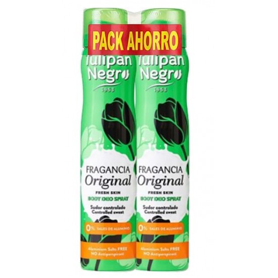 Desodorante Tulipán Negro Spray Duplo 0