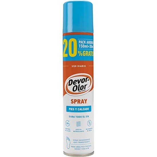 Devor-Olor Desodorante Spray Pies Y Calzado 180Ml 0