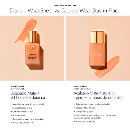 Double Wear Sheer Matte Long Wear 2N1 Desert Beig 2