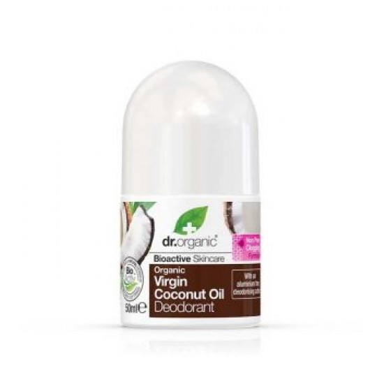 Dr Organic Desodorante Aceite  De Coco Orgánico Rollon 50Ml 0
