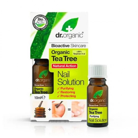 Dr Organic Solución Uñas Árbol de Té 10 ml 0