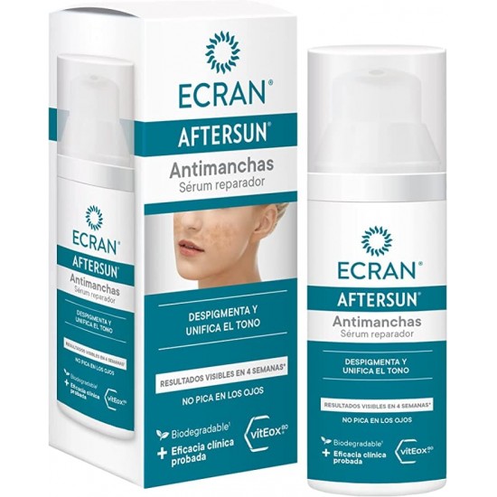 Ecran After Sun Facial Antimanchas Sérum Reparador 50 ml 0