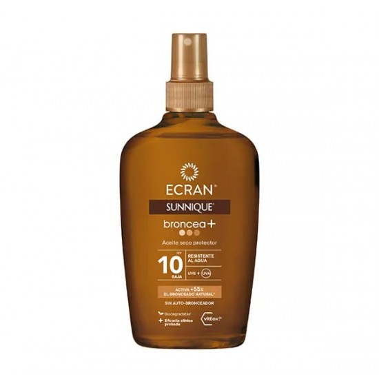 Ecran Sunnique Aceite Seco Spf10 200Ml 0