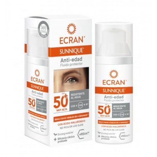 Ecran Sunnique Antiedad Fluido Protector Spf 50+ 0