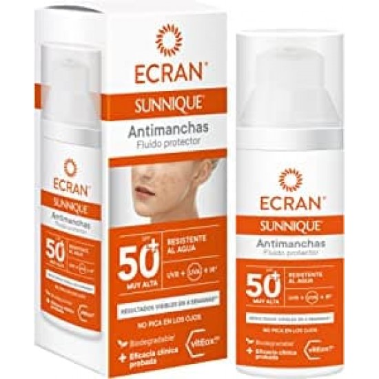 Ecran Sunnique facial antimanchas fluido Protector Spf 50+ 0