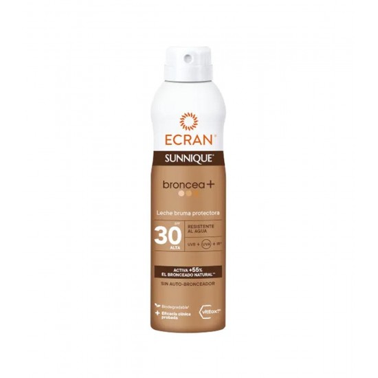 Ecran Sunnique Broncea Leche Bruma Protectora Spf30 250Ml 0