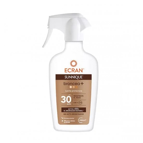 Ecran Sunnique Broncea + Leche Protectora Spf 30 270Ml 0