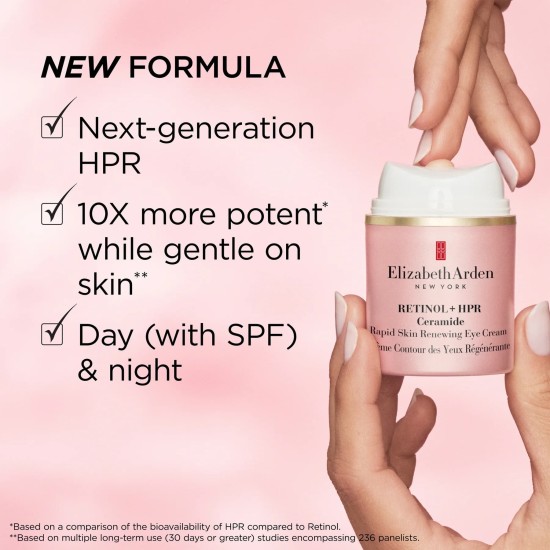 Elizabeth Arden Retinol + HPR CeramideRapid Skin Renewing Eye Cream 15ml 1