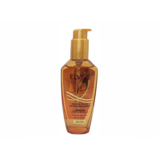 Elvive Aceite Extraordinario Cabellos Secos 100Ml 0