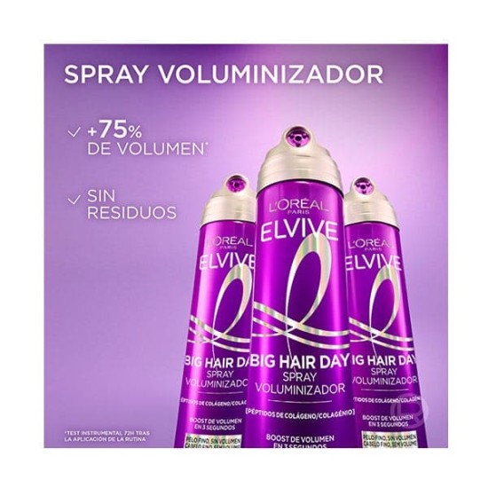 Elvive Big Hair Day Spray Voluminizador 200Ml 2