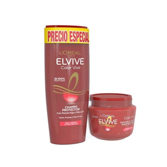 Elvive Color Vive Pack Champú + Mascarilla 0