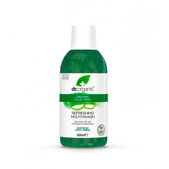 Dr Organic Enjuague Aloe Vera 500 ml 0