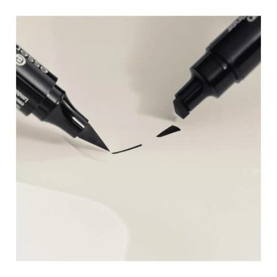 Essence Delineador de Ojos + Sello Quick Wing 01 Black 1