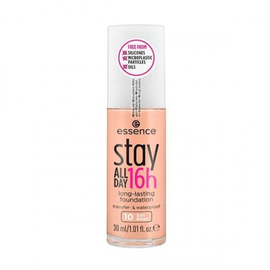 Essence Stay All Day 16h Base 10 Soft Beige 0