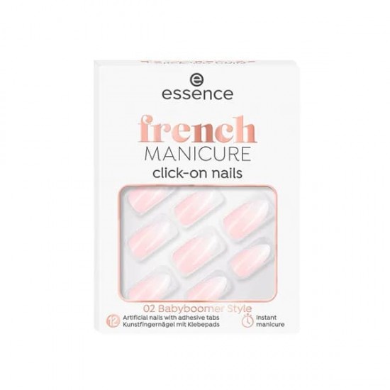 Essence Uñas Artificiales Click-on French Manicure 02 0