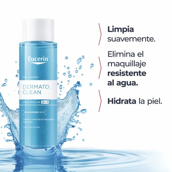 Eucerin DermatoClean Agua Micelar 400ml 1