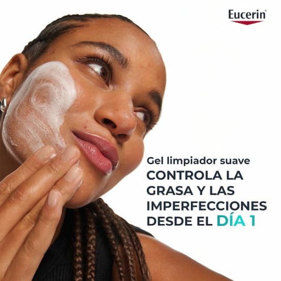 Eucerin DermoPure Oil Control Gel limpiador 400ml 5