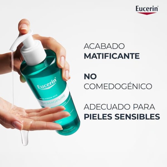 Eucerin DermoPure Oil Control Gel limpiador 400ml 7
