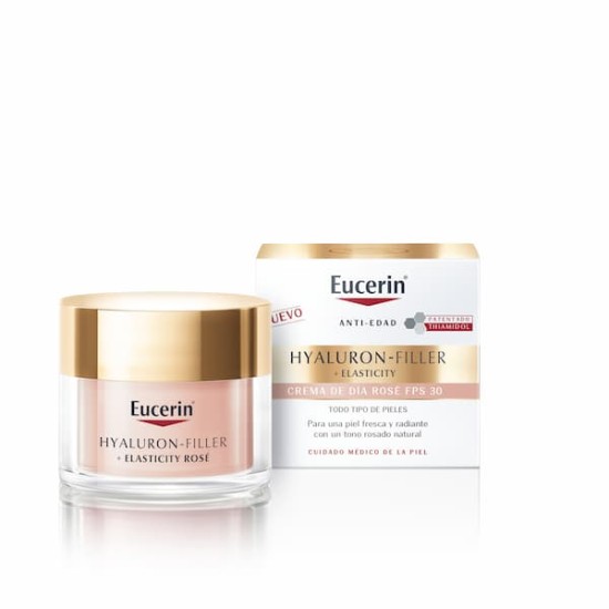 Eucerin Hyaluron Filler + Elasticity Rosé Crema Día SPF 30 50ml 1