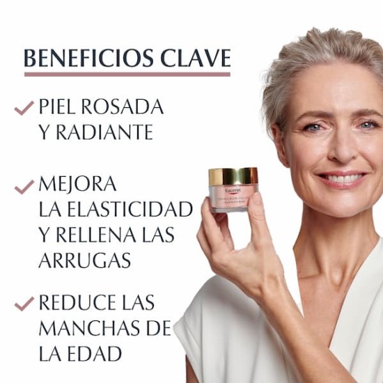 Eucerin Hyaluron Filler + Elasticity Rosé Crema Día SPF 30 50ml 2