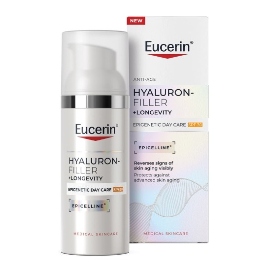 Eucerin Hyaluron Filler + Longevity Crema Día Spf30 50Ml 1