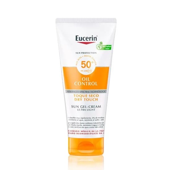 Eucerin Sun Body Oil Control Dry Touch Gel Crema Spf 50+ 0
