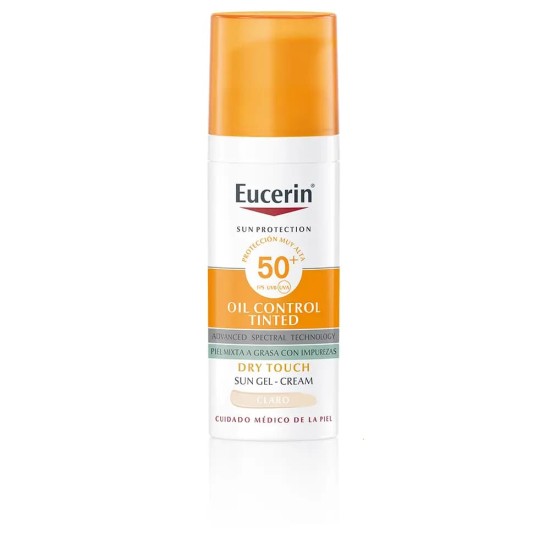 Eucerin Sun Protection Oil Dry Touch Gel-Crema Color Spf50+ 0