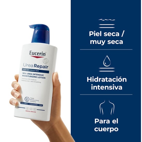 Eucerin UreaRepair Loción Hidratante Intensiva 10% Urea 400Ml 1