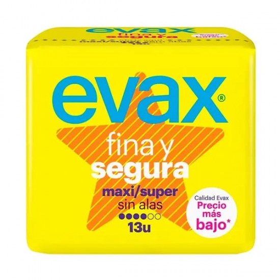 Evax Fina Y Segura Maxi Sin Alas 13Und 0