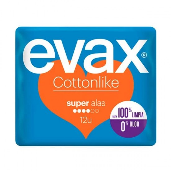 Evax Cottonlike Super Alas 12Und 0