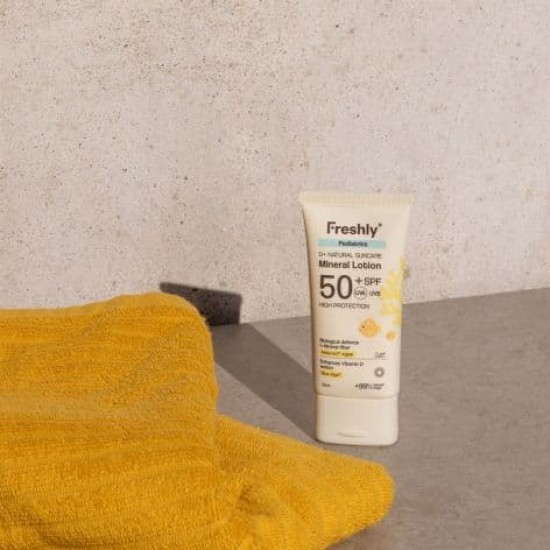 FRESHLY COSMETICS Pediatrics D+ Natural Suncare Mineral Lotion Spf50 50Ml 4