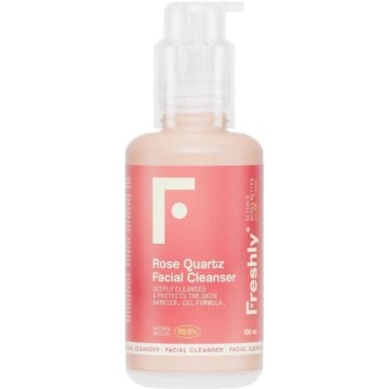 FRESHLY COSMETICS Rose Quartz Facial Cleanser 100ml 0