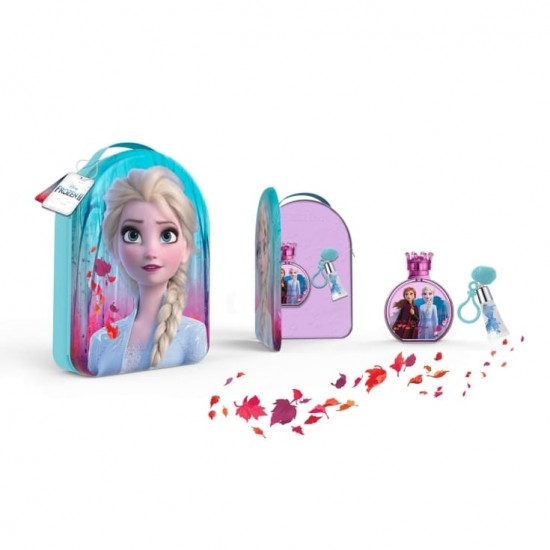 Estuche Frozen II Mochila 100+Brillo Labios 0