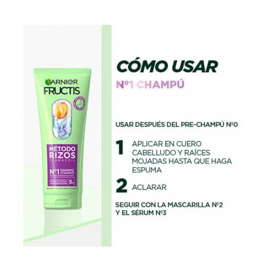 Fructis Método Rizos Champú 200Ml 5