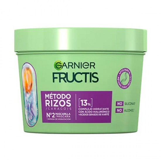 Fructis Método Rizos Mascarilla 370Ml 0