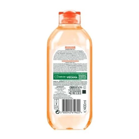 Garnier Agua Micelar Efecto Peeling Suave 400ml 1