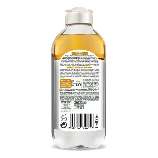 Garnier Agua Micelar en Aceite Pack 2 x 400ml 1