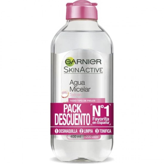 Garnier Agua Micelar Todo en 1 pack 2 x 400 ml 0