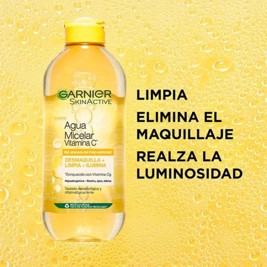 Garnier Agua Micelar Vitamina C 400Ml 3