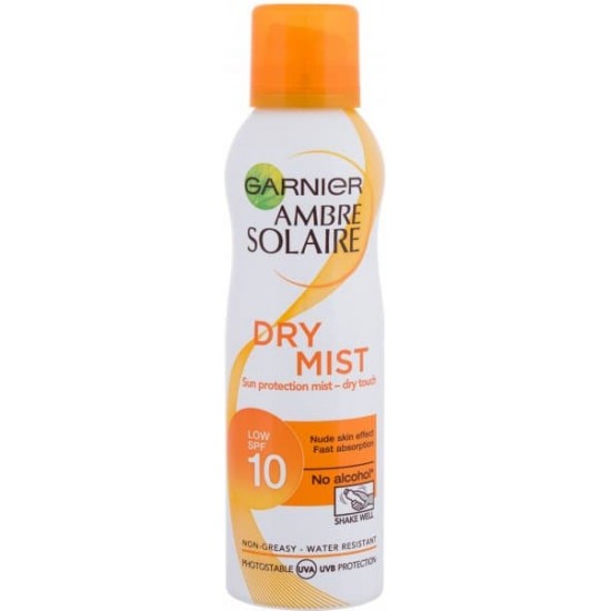 Delial Garnier Ambre Solaire Dry Mist Spf10 200Ml 0