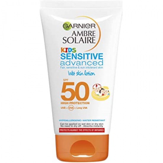 Garnier Ambre Solaire Kids Avanced Sensitive Spf50 150Ml 0