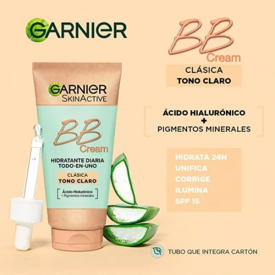 Garnier Bb Cream Clásica Tono Claro 3