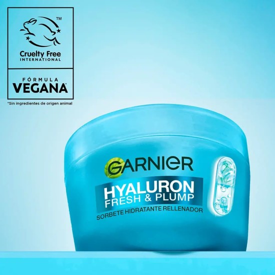 Garnier Crema Día Sorbet Hyaluron Fresh Plum 85Ml 2