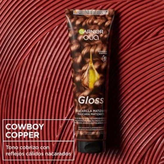 Garnier Olia Gloss Mascarilla Cowboy Cooper 150Ml 4