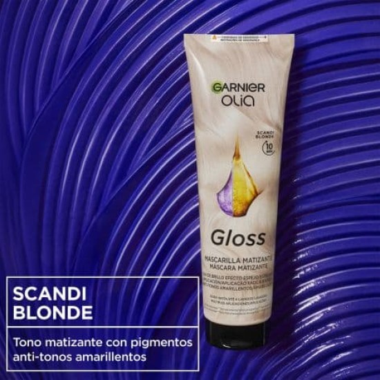 Garnier Olia Gloss Mascarilla Scandi Blond 150Ml 4