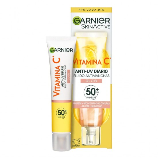 Garnier Vitamina C Fluido Antimanchas Glow Spf 50 0